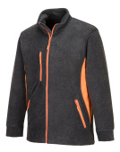 Двухцветная плотная флисовая куртка