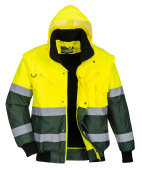 Светоотражающая куртка-бомбер X