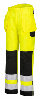 Светоотражающие брюки c карманами-кобурой PW2 Hi-Vis Holster Trouser